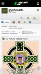 Mobile Screenshot of gryphonarts.deviantart.com