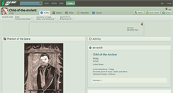 Desktop Screenshot of child-of-the-ancient.deviantart.com