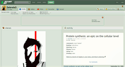 Desktop Screenshot of deleveled.deviantart.com