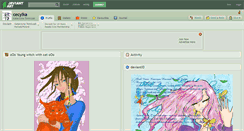 Desktop Screenshot of cecylka.deviantart.com