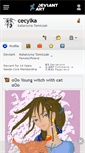 Mobile Screenshot of cecylka.deviantart.com