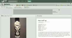 Desktop Screenshot of obarbarian.deviantart.com
