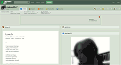 Desktop Screenshot of makou3347.deviantart.com