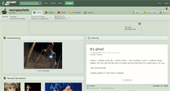 Desktop Screenshot of neuropsychotic.deviantart.com
