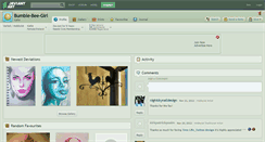 Desktop Screenshot of bumble-bee-girl.deviantart.com