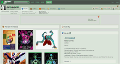 Desktop Screenshot of jormungundr.deviantart.com