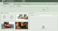 Desktop Screenshot of drangu-shur.deviantart.com