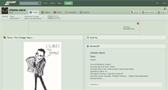 Desktop Screenshot of cheese-slave.deviantart.com