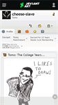 Mobile Screenshot of cheese-slave.deviantart.com