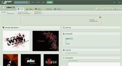 Desktop Screenshot of kdee123.deviantart.com