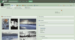 Desktop Screenshot of harmonist.deviantart.com