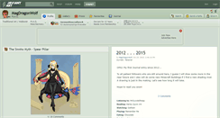 Desktop Screenshot of magdragonwolf.deviantart.com