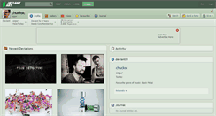 Desktop Screenshot of chucksc.deviantart.com