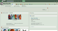 Desktop Screenshot of blaze-fiery-kitty.deviantart.com