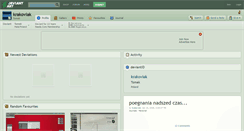 Desktop Screenshot of krakoviak.deviantart.com