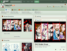 Tablet Screenshot of happy369.deviantart.com