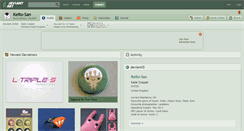 Desktop Screenshot of keito-san.deviantart.com