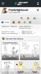 Mobile Screenshot of frankhightower.deviantart.com