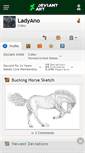Mobile Screenshot of ladyano.deviantart.com