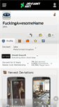 Mobile Screenshot of fuckingawesomename.deviantart.com
