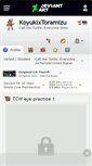 Mobile Screenshot of koyukixtoramizu.deviantart.com