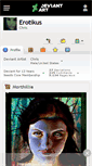 Mobile Screenshot of erotikus.deviantart.com