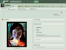 Tablet Screenshot of erotikus.deviantart.com