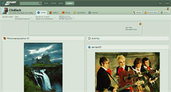 Desktop Screenshot of clioblack.deviantart.com