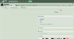 Desktop Screenshot of deadkats.deviantart.com