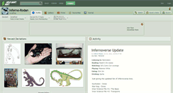 Desktop Screenshot of inferno-rodan.deviantart.com