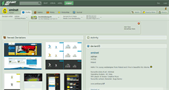 Desktop Screenshot of eminet.deviantart.com