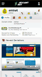 Mobile Screenshot of eminet.deviantart.com