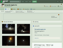 Tablet Screenshot of fernando-eguia-mx.deviantart.com