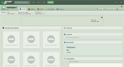 Desktop Screenshot of hashpipe3.deviantart.com