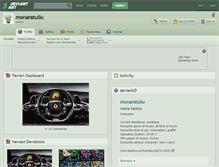 Tablet Screenshot of monaratuliu.deviantart.com