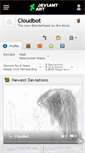 Mobile Screenshot of cloudbot.deviantart.com