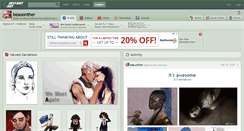 Desktop Screenshot of beauonther.deviantart.com