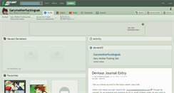 Desktop Screenshot of garymotherfuckingoak.deviantart.com