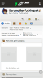 Mobile Screenshot of garymotherfuckingoak.deviantart.com