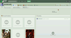 Desktop Screenshot of jennmermaid.deviantart.com