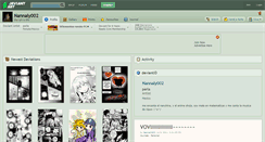 Desktop Screenshot of nannaly002.deviantart.com
