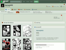 Tablet Screenshot of nannaly002.deviantart.com