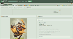Desktop Screenshot of kazeo-yuurin.deviantart.com