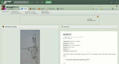Desktop Screenshot of phangirl2112.deviantart.com