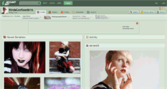 Desktop Screenshot of kindaconfused616.deviantart.com