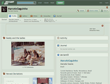 Tablet Screenshot of marcelogaguinho.deviantart.com