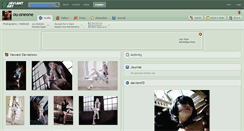 Desktop Screenshot of ou-oneone.deviantart.com