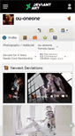 Mobile Screenshot of ou-oneone.deviantart.com