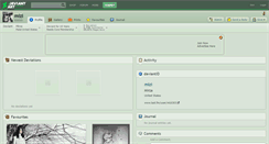 Desktop Screenshot of mizi.deviantart.com