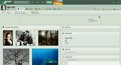 Desktop Screenshot of high-hills.deviantart.com